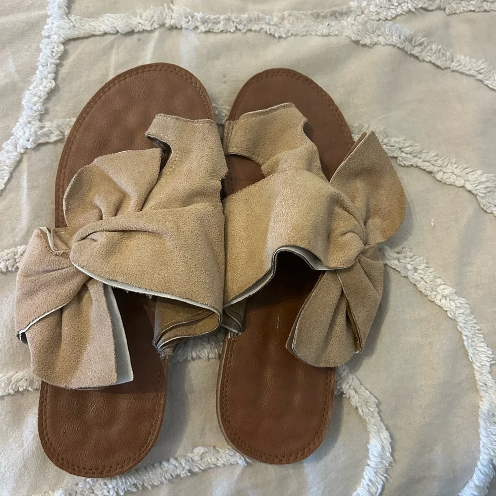 Source Unknown Tan Women's Sandals - Picture 1 of 2